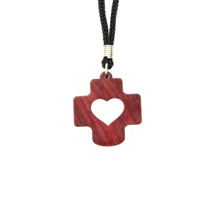 CC375000 - Cordão c/ Cruz Dehoniana Madeira - 38,3cm (CR79)