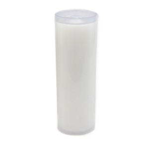 VE155200 - Vela de 7 dias branca 17x5cm