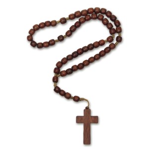 TE9700020 - Terço Madeira - 32cm